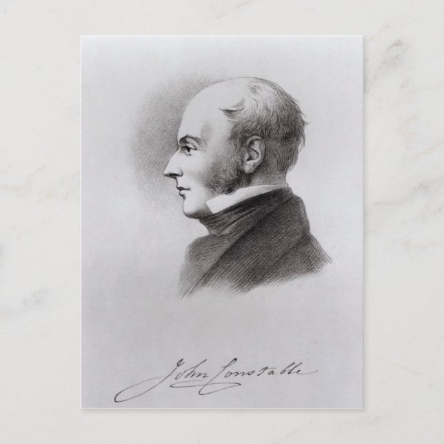 Cartão Postal John Constable (Frente)