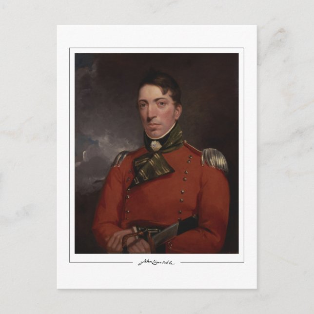 Cartão Postal John Constable #133-2 - Cartão-postal de arte (Frente)