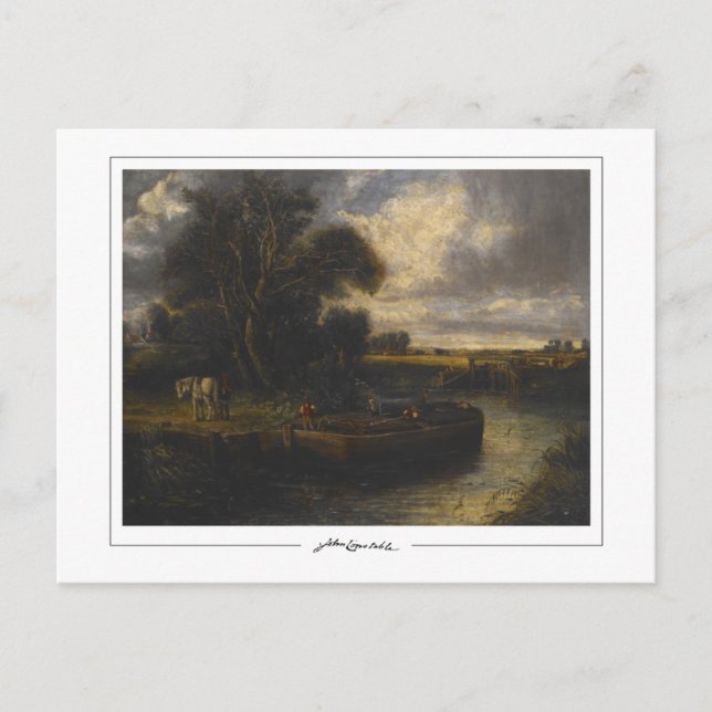 Cartão Postal John Constable #306-2 - Cartão-postal de arte (Frente)