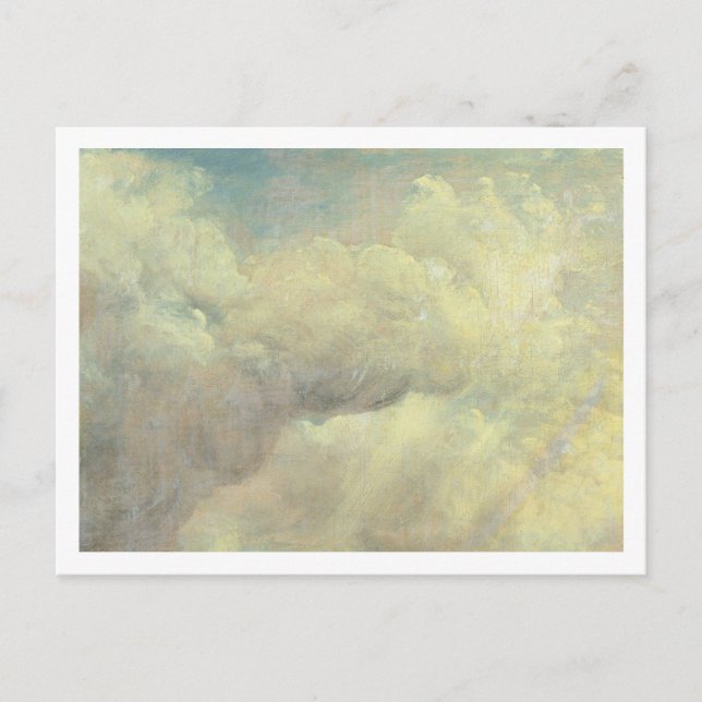 Cartão Postal John Constable | Cloud Study, c.1821 (petróleo sob (Frente)