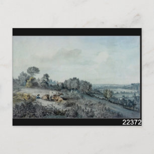 Cartão Postal John Constable O Vale do Stour