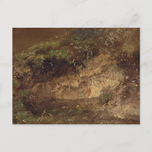 Cartão Postal John Constable | Subcrescimento, c.1821 (petróleo  (Frente)