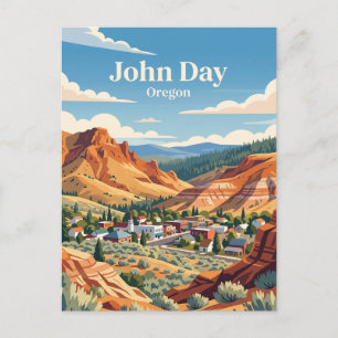 Cartão Postal John Day, Oregon