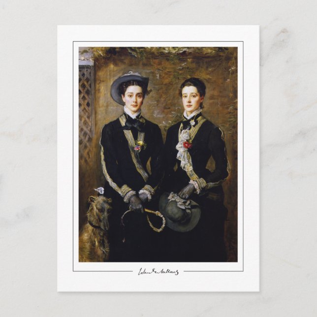 Cartão Postal John Everett Millais #131 - Cartão-postal de arte (Frente)