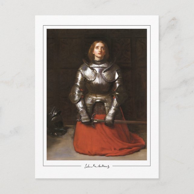 Cartão Postal John Everett Millais #157 - Cartão-postal de arte (Frente)