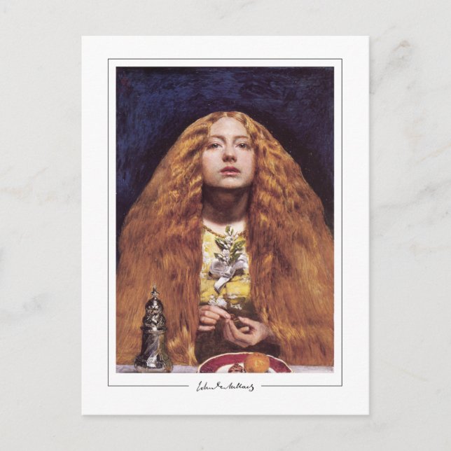 Cartão Postal John Everett Millais #241 - Cartão-postal de arte (Frente)