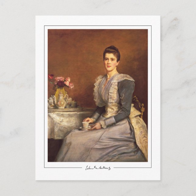 Cartão Postal John Everett Millais #295 - Cartão-postal de arte (Frente)