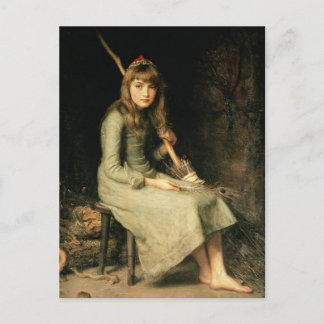 Cartão Postal John Everett Millais - Cinderella Postcard