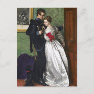 Cartão Postal John Everett Millais - O Brunswicker Negro