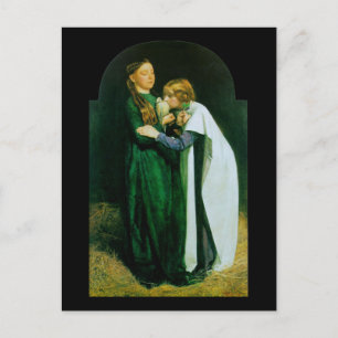 Cartão Postal John Everett Millais O Regresso da Pomba
