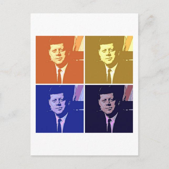 Cartão Postal John F. Kennedy (Frente)