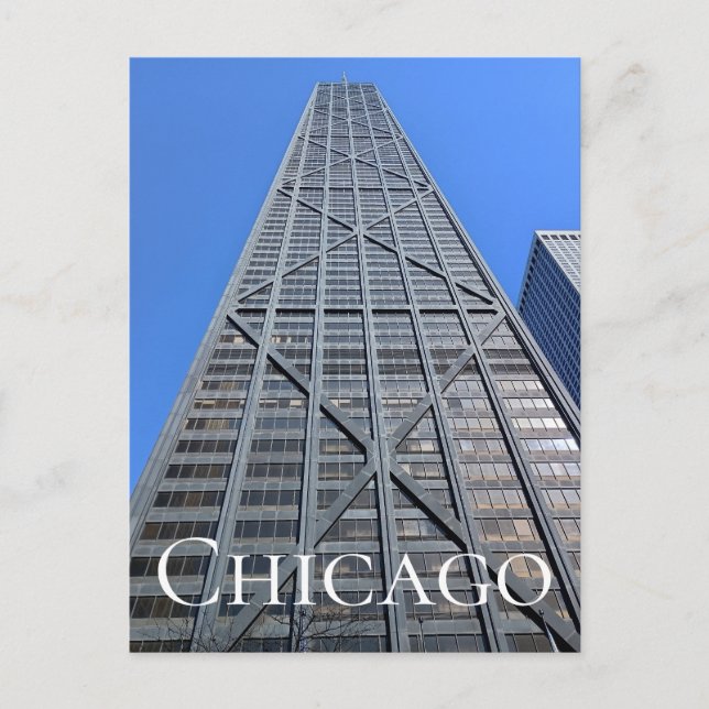 Cartão Postal John Hancock Building Chicago, Illinois (Frente)
