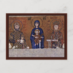 Cartão Postal John Ii Comnenus, Imperador Bizantino E Sua Esposa