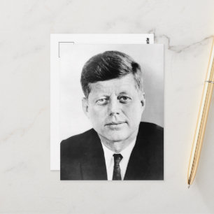 Cartão Postal John Jack Kennedy Casa Branca Presidencial dos EUA