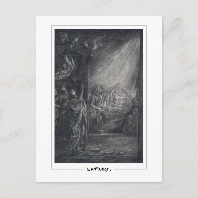 Cartão Postal John La Farge #123 - Cartão-postal de arte (Frente)