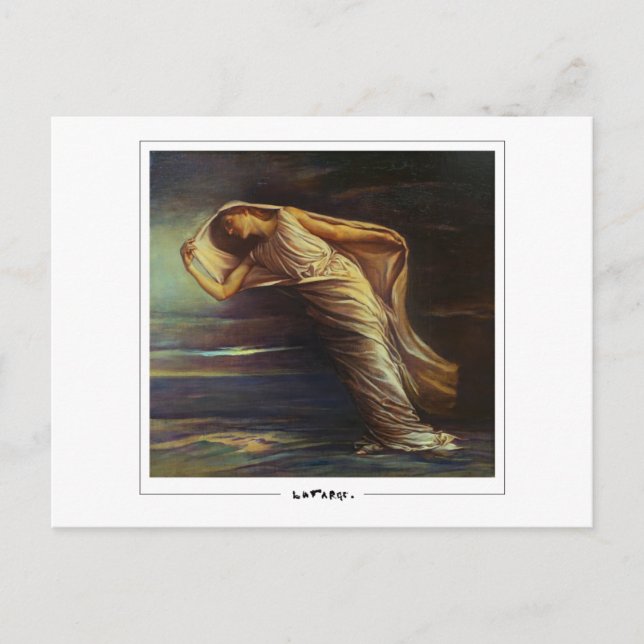 Cartão Postal John La Farge #154 - Cartão-postal de arte (Frente)