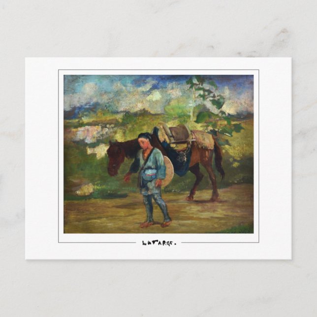 Cartão Postal John La Farge #62 - Cartão-postal de arte (Frente)