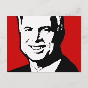 Cartão Postal John McCain Gear