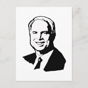 Cartão Postal John McCain Gear