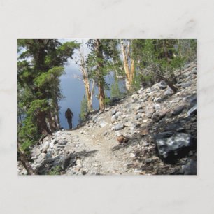Cartão Postal John Muir Trail Hiker - Serra Nevada