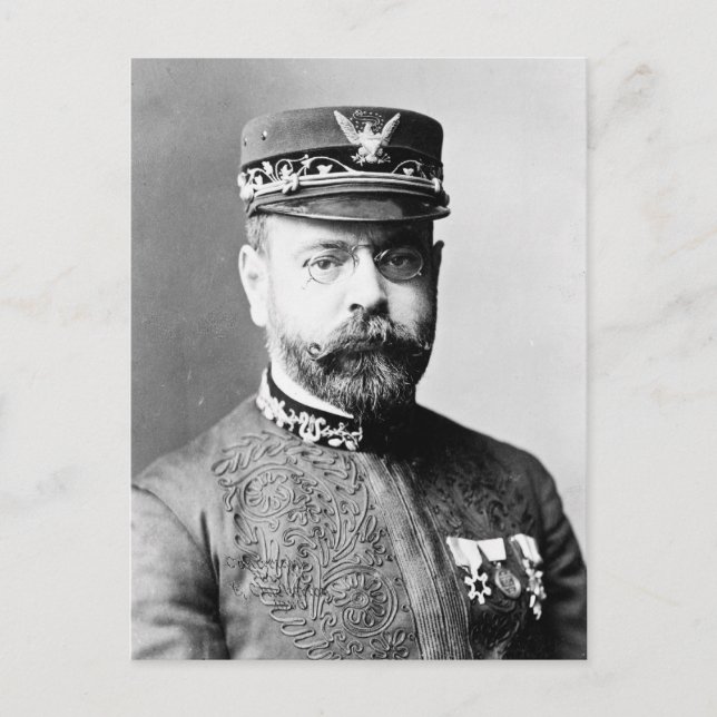 Cartão Postal John Philip Sousa Portrait (Frente)