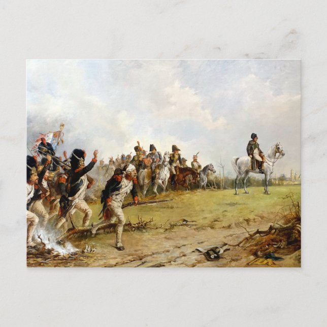 Cartão Postal John Pott Laslett A Primeira Visão de Moscou (Frente)