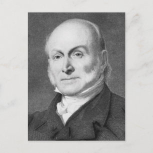 Cartão Postal John Quincy Adams