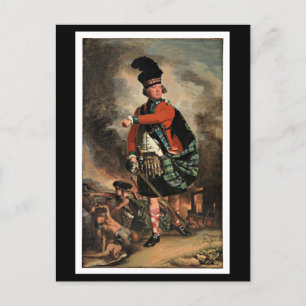 Cartão Postal John S. Copley retrato de Hugh Montgomerie