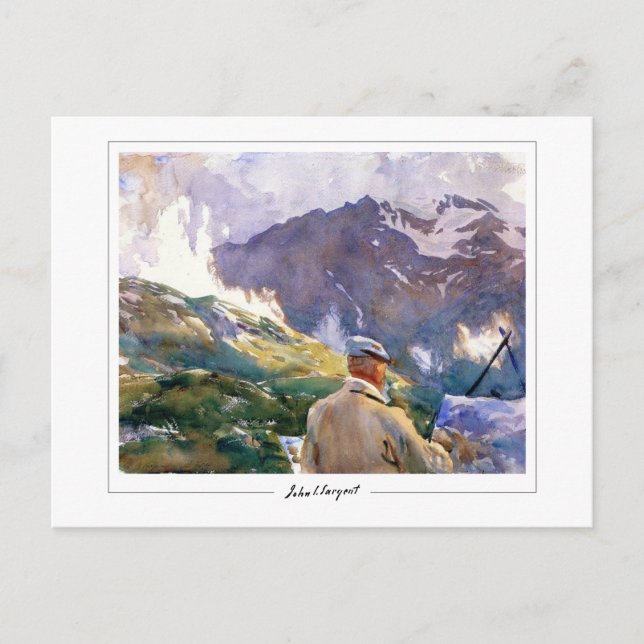 Cartão Postal John Singer Sargent #174-2 - Arte Fina (Frente)