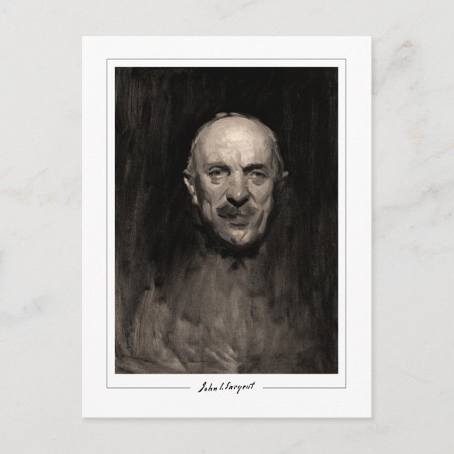Cartão Postal John Singer Sargent #283-2 - Belas Artes (Frente)