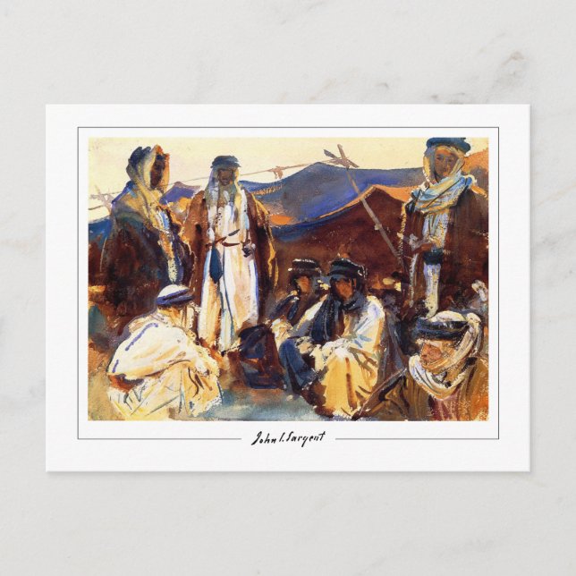 Cartão Postal John Singer Sargent 462-2 - Belas Artes (Frente)