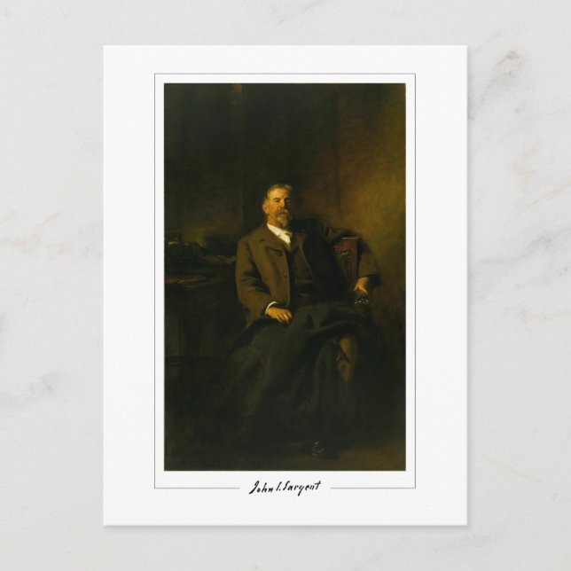 Cartão Postal John Singer Sargent 466-2 - Belas Artes (Frente)