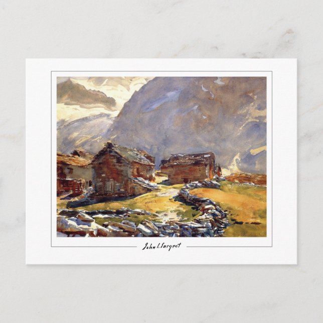 Cartão Postal John Singer Sargent #60-2 - Arte Refinada (Frente)