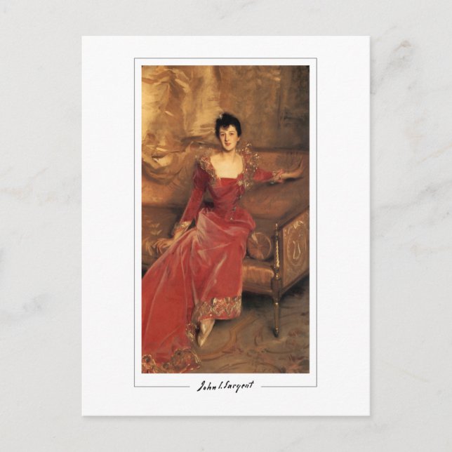 Cartão Postal John Singer Sargent #91-2 - Arte Refinada (Frente)