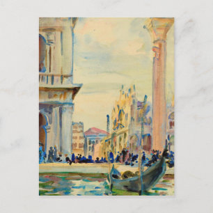Cartão Postal John Singer Sargent - A Piazzetta