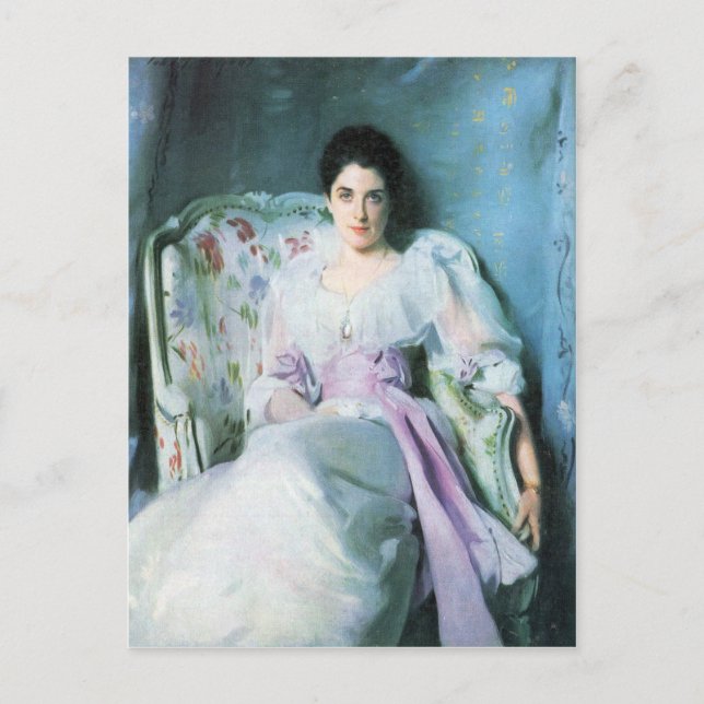 Cartão Postal John Singer Sargent - Lady Agnew (Frente)