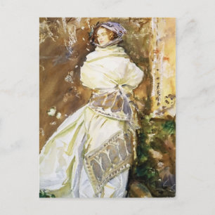 Cartão Postal John Singer Sargent: O Cashmere Shawl