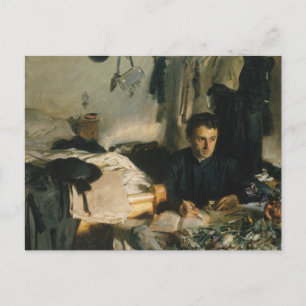 Cartão Postal John Singer Sargent - Padre Sebastiano