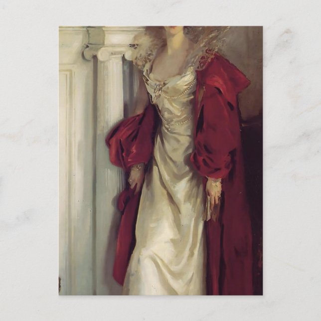Cartão Postal John Singer Sargent- Winifred, Duquesa de Portland (Frente)