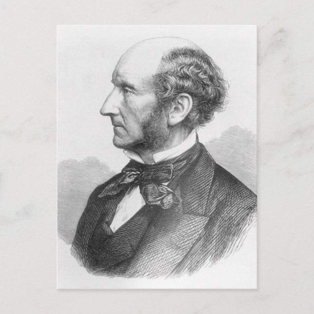 Cartão Postal John Stuart Mill (Frente)