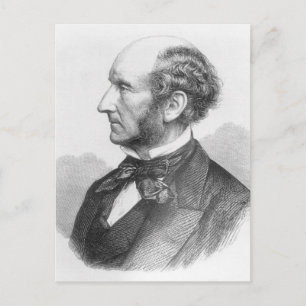 Cartão Postal John Stuart Mill