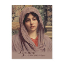 John William Godward Lycinna CC0031 Cartão-postal