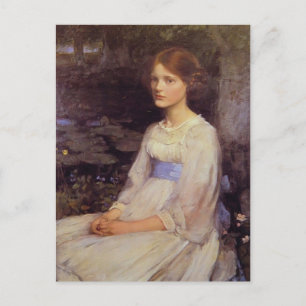 Cartão Postal John William Waterhouse - Miss Betty Pollock