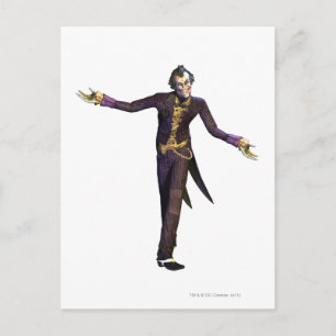 Cartão Postal Joker Arms Out