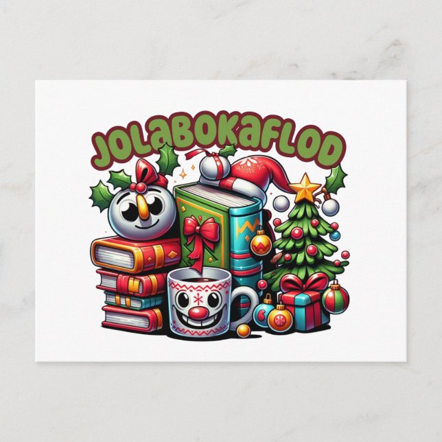 Cartão Postal Jolabokaflod (Frente)