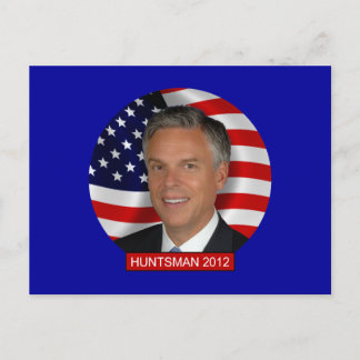 Cartão Postal Jon Huntsman 2012