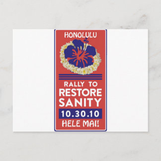 Cartão Postal Jon Stewart Lei