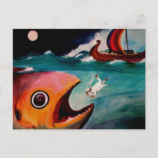 Cartão Postal Jonah Postcard