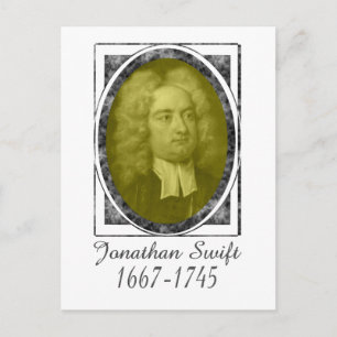 Cartão Postal Jonathan Swift