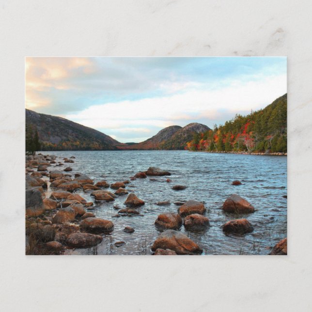 Cartão Postal 'Jordan Pond & the Bubbles' (Frente)